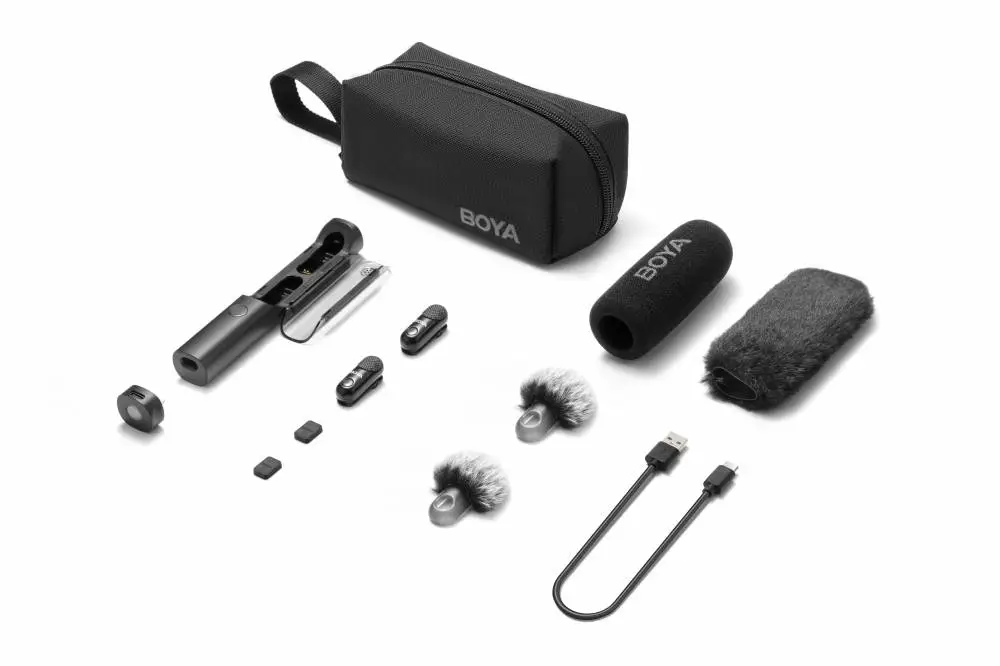 Безжична система микрофони All-in-One BOYA MAGIC 05