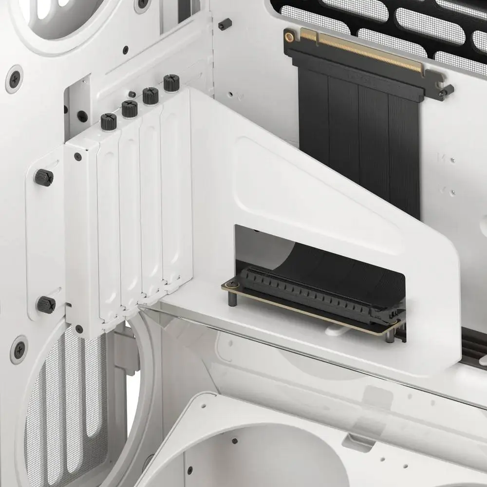 Кутия HAVN HS 420 VGPU Edition White Case E-ATX, PCIe Gen 5 riser included