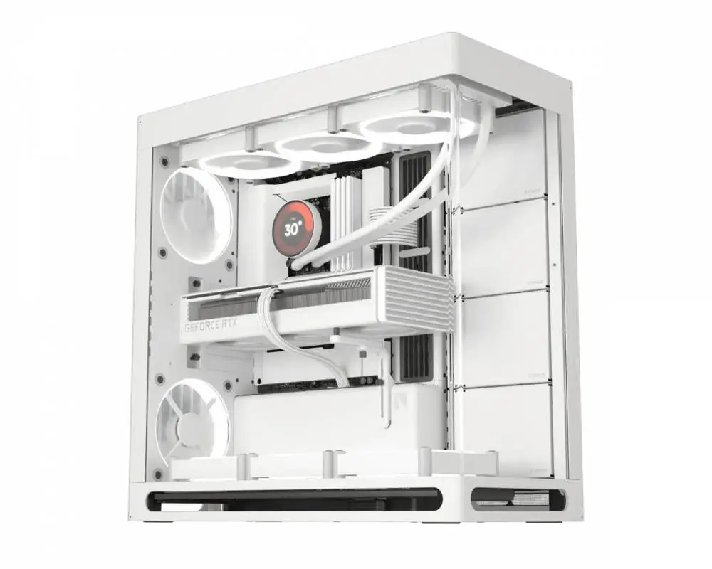 Кутия HAVN HS 420 Base Edition White Case E-ATX