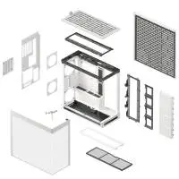 Кутия HAVN HS 420 Base Edition White Case E-ATX