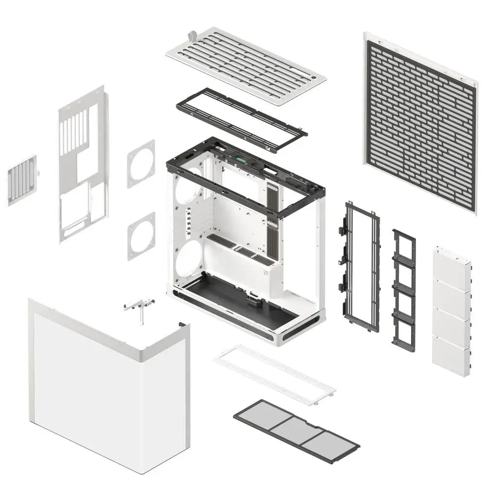 Кутия HAVN HS 420 Base Edition White Case E-ATX