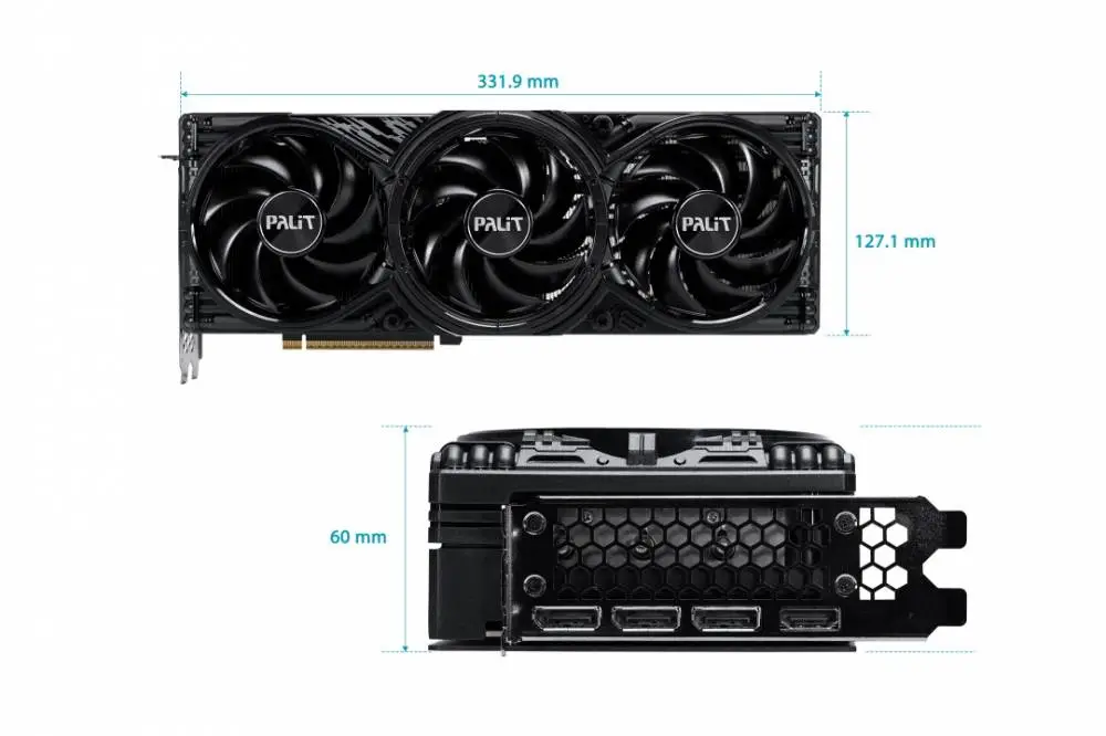 Видео карта Palit GeForce RTX 5080 GamingPro 16GB - NE75080019T2-GB2031A