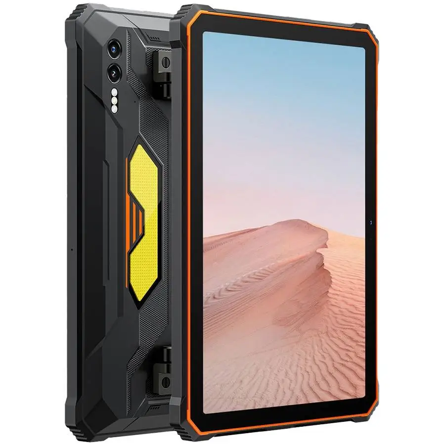 Таблет Blackview Rugged Tab Active 10 Pro 10.95" FHD+ IPS 90Hz, MT6878 Octa-core 2.5GHz, 12GB/512GB, 108MP+20MP/50MP, 30000mAh, Android 14, NFC, MIL-STD-810H, Orange