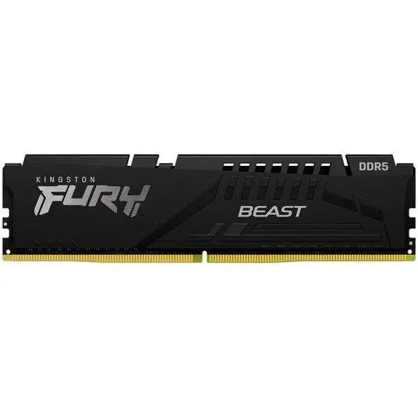 Памет Kingston FURY Beast Black 32GB (1x32GB) DDR5 5600MHz CL36 EXPO/XMP - KF556C36BBE2-32
