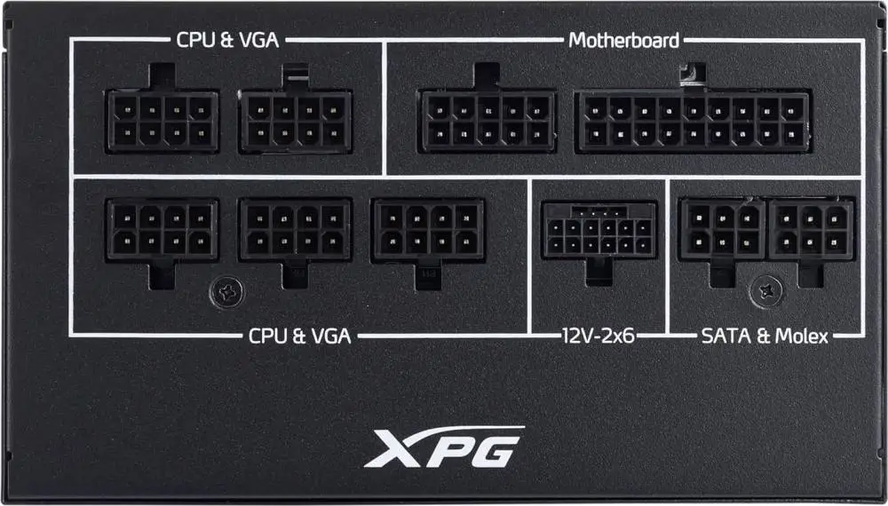 Захранване ADATA XPG CORE REACTOR II VE 650G (650W) 80 Plus Gold PSU ATX 3.1 PCIe 5.1