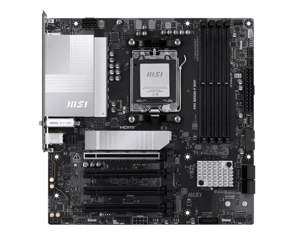 Дънна платка MSI PRO B850M-P WIFI AM5