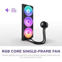 Водно охлаждане за процесор NZXT Kraken Plus 360 RGB LCD Display - Black