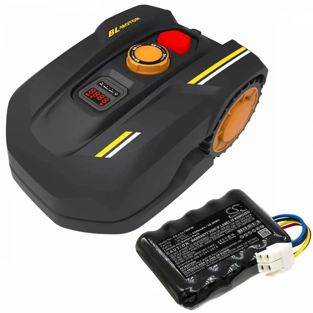 Батерия Cameron Sino, За косачка робот FERREX 800m2 2021, Landxcape LX790, 791,795 LA0001,LA0002  20V 2500mAh Cameron Sino