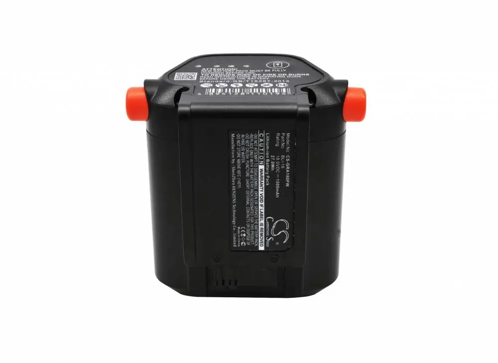 Батерия  акумулаторен тример Gardena 881, 8866, Accu Hedge Trimmer EasyCut Li-18/50  LiIon 18V 1500mAh Cameron Sino