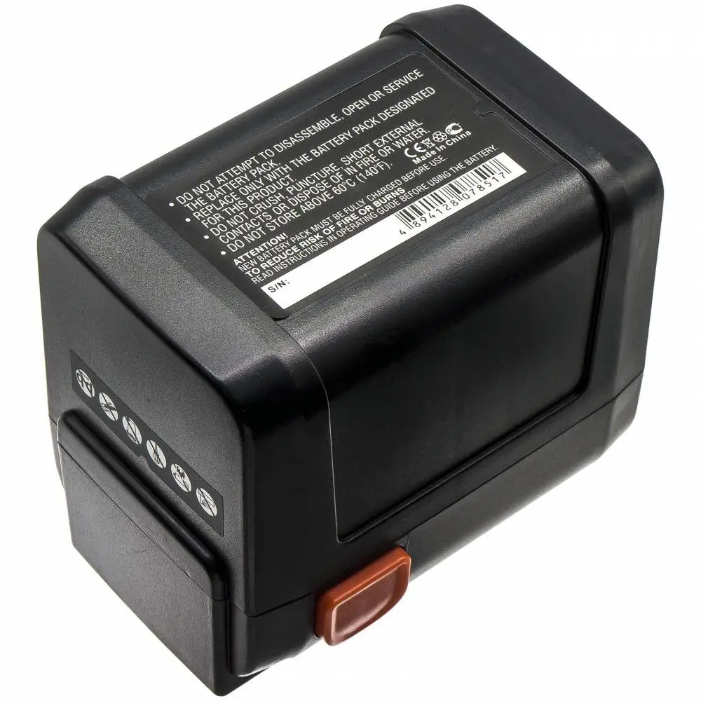 Батерия  акумулаторен тример за трева GARDENA 48-Li, AccuCut Li 400, ErgoCut 48-Li 8878, 8835 18V 3000mAh Cameron Sino