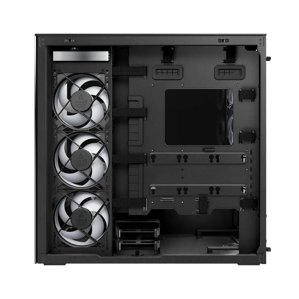 Кутия Arctic Xtender Black Mid-Tower ATX Case 5 x A-RGB Fans PCIe Gen 4 - ACPCC00015A