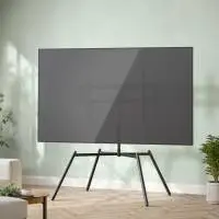 Стойка за TV, въртяща се, регулируема височина, 229 cm (90") до 50 kg