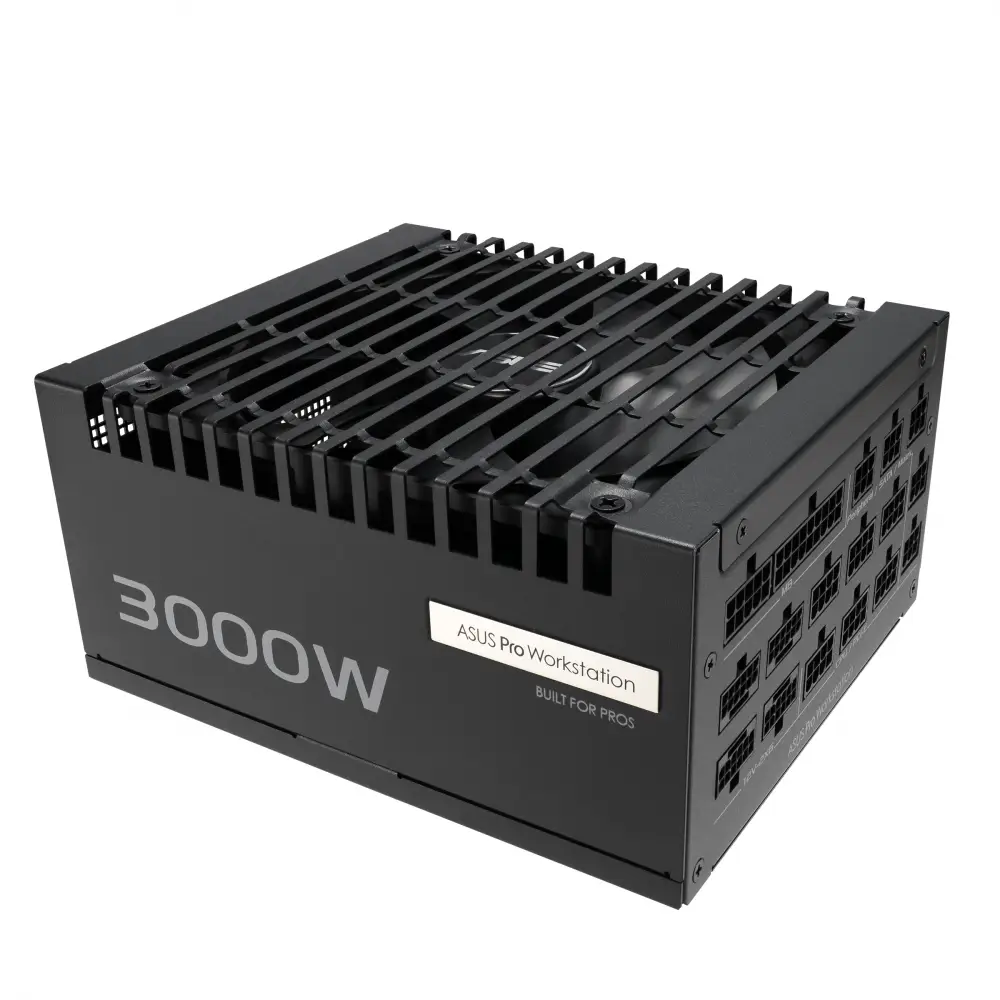 Захранване ASUS Pro WS 3000W 80 Plus Platinum PSU PCIe 5.1, Fully Modular - 90YE00Z0-B0EA00