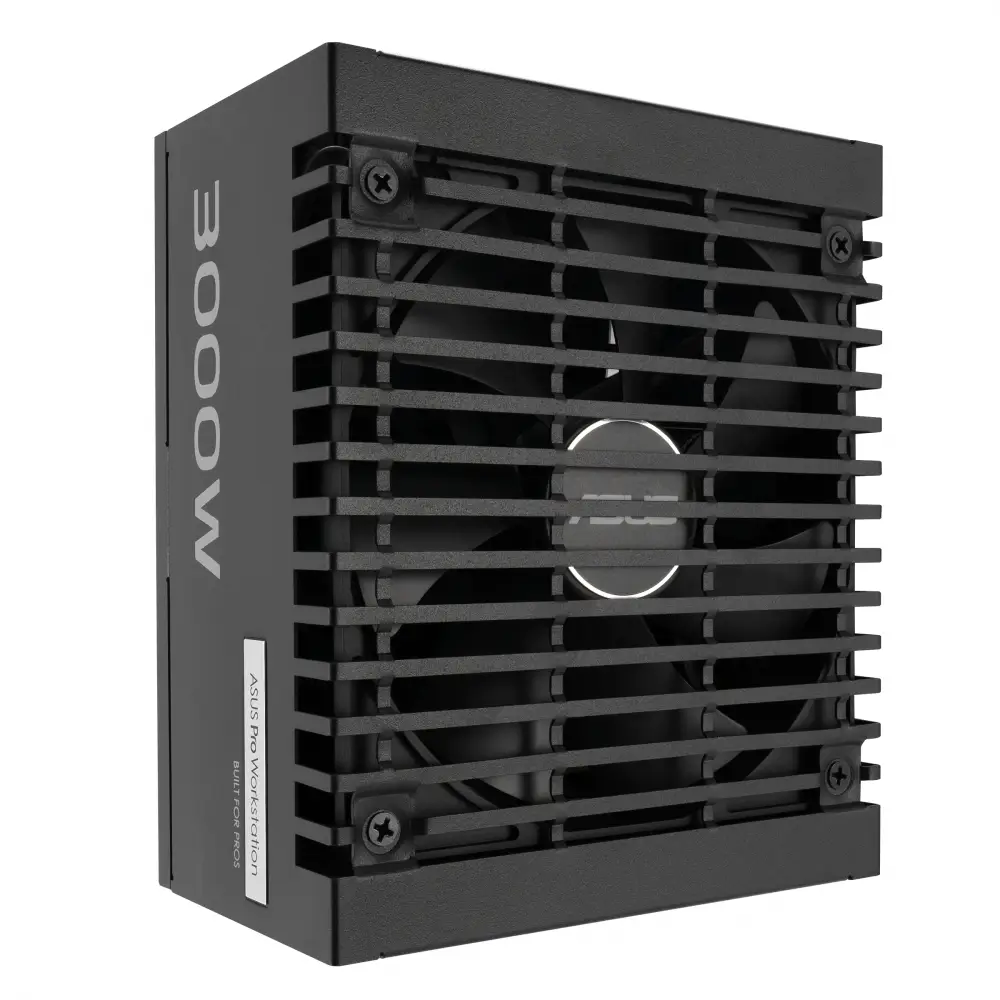 Захранване ASUS Pro WS 3000W 80 Plus Platinum PSU PCIe 5.1, Fully Modular - 90YE00Z0-B0EA00