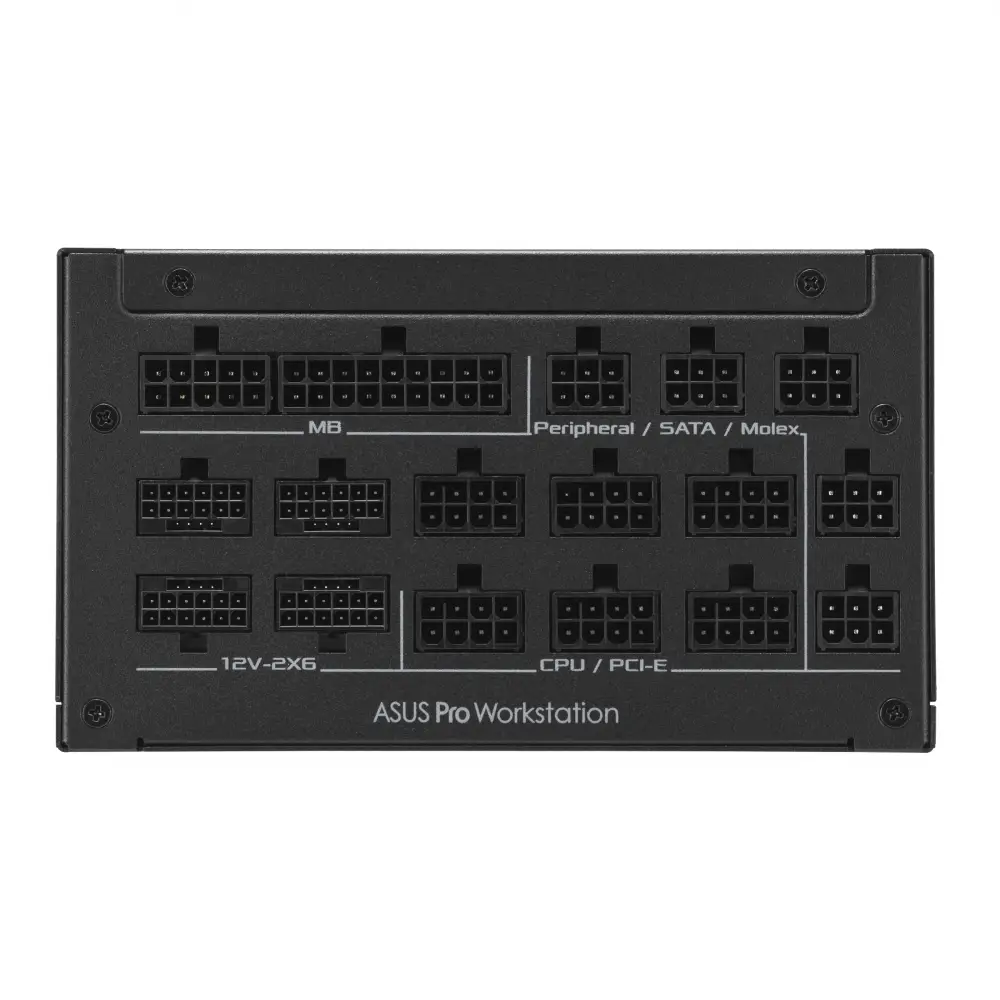 Захранване ASUS Pro WS 3000W 80 Plus Platinum PSU PCIe 5.1, Fully Modular - 90YE00Z0-B0EA00