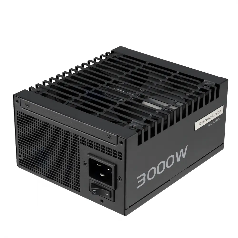 Захранване ASUS Pro WS 3000W 80 Plus Platinum PSU PCIe 5.1, Fully Modular - 90YE00Z0-B0EA00