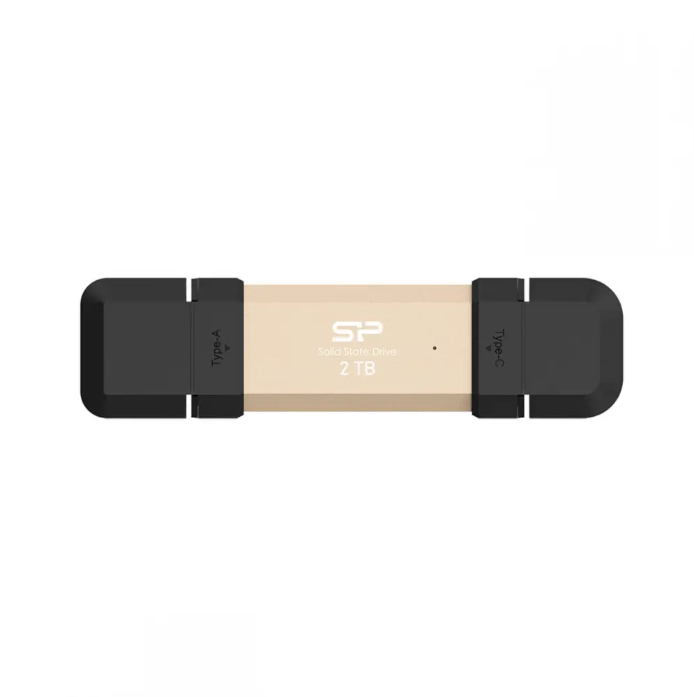 Външен SSD Silicon Power DS72 Gold - 2TB