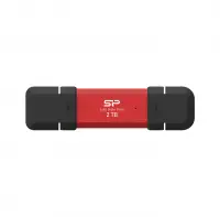 Външен SSD Silicon Power DS72 Red - 2TB