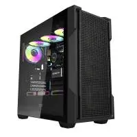 Кутия Darkflash DS900 Mesh Black 4 x 120 mm A-RGB fans included ATX Case