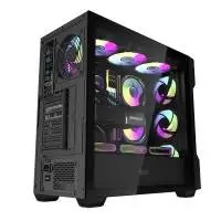 Кутия Darkflash DS900 Mesh Black 4 x 120 mm A-RGB fans included ATX Case