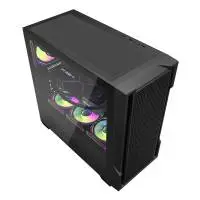 Кутия Darkflash DS900 Mesh Black 4 x 120 mm A-RGB fans included ATX Case