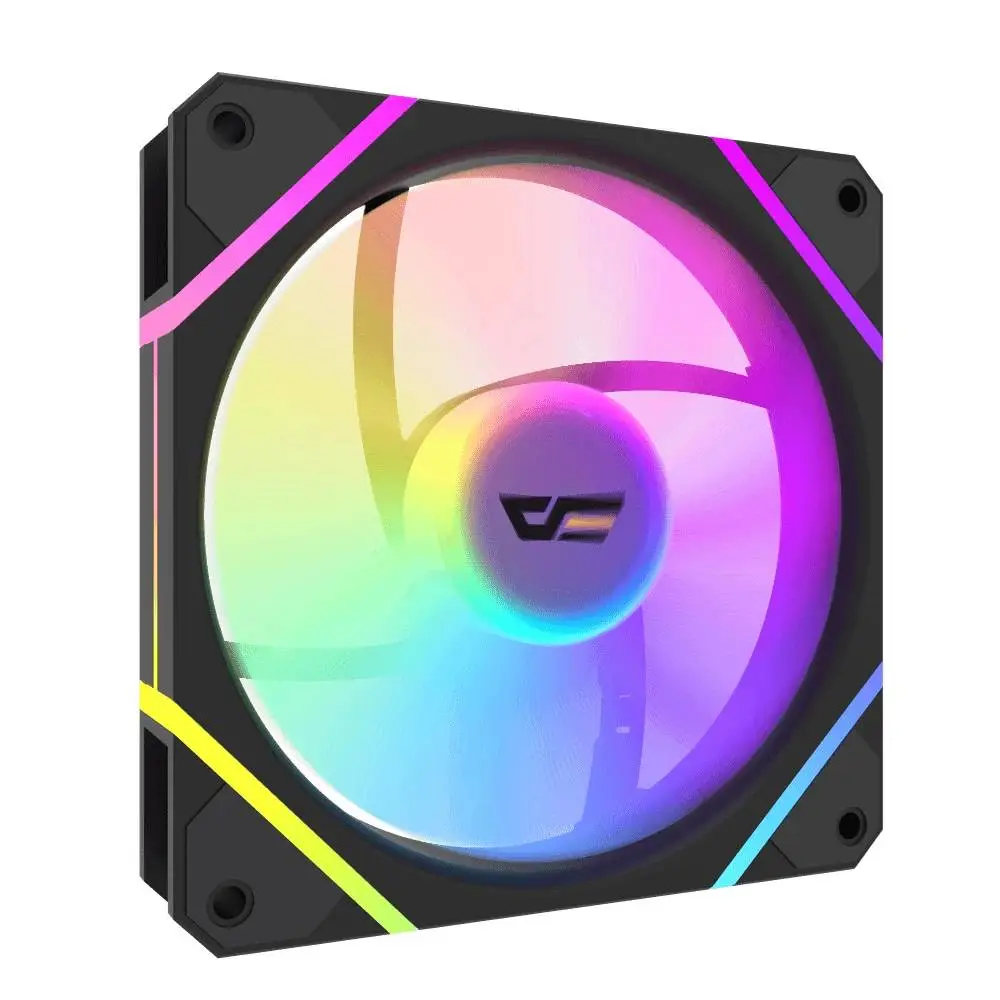 Вентилатор Darkflash DM12 Pro, Reverse, A-RGB Black Fan 120mm