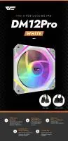 Вентилатор Darkflash DM12 Pro A-RGB White Fan 120mm