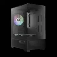Кутия Gamdias AURA GC9M Elite Case mATX 3 x 120 mm A-RGB, USB-C, Tempered Glass
