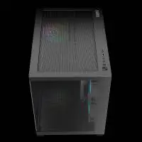 Кутия Gamdias AURA GC10M v2 Case mATX 3 x 120 mm A-RGB, USB-C, Tempered Glass
