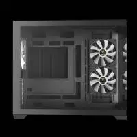 Кутия Gamdias AURA GC10M v2 Case mATX 3 x 120 mm A-RGB, USB-C, Tempered Glass