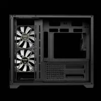 Кутия Gamdias AURA GC10M v2 Case mATX 3 x 120 mm A-RGB, USB-C, Tempered Glass