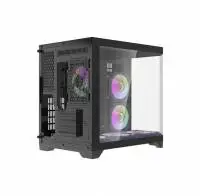 Кутия Aigo FT418 Black Case mATX 6 x 120 mm A-RGB fans included