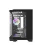 Кутия Aigo FT418 Black Case mATX 6 x 120 mm A-RGB fans included