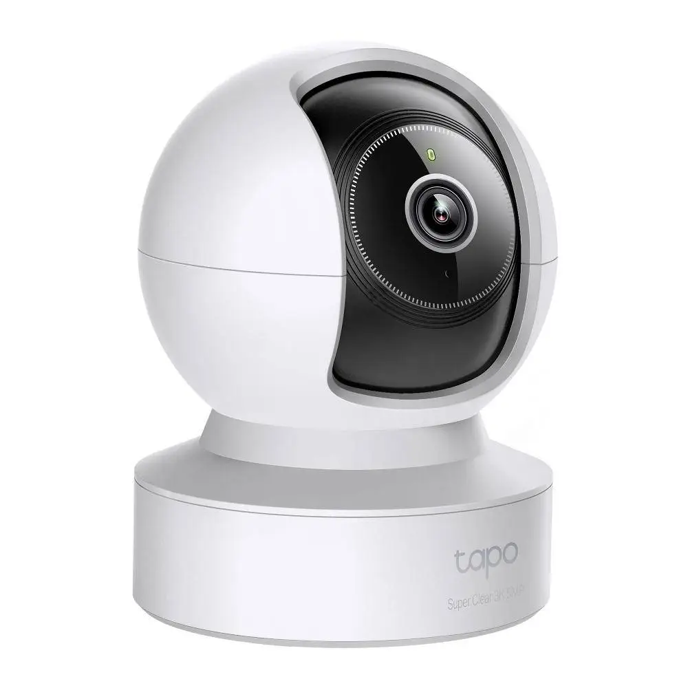 Домашна охранителна WiFi камера TP-Link Tapo C232, 3K 5Mp  с AI, Pan/Tilt, LAN, WiFi,SDmicro, нощно виждане