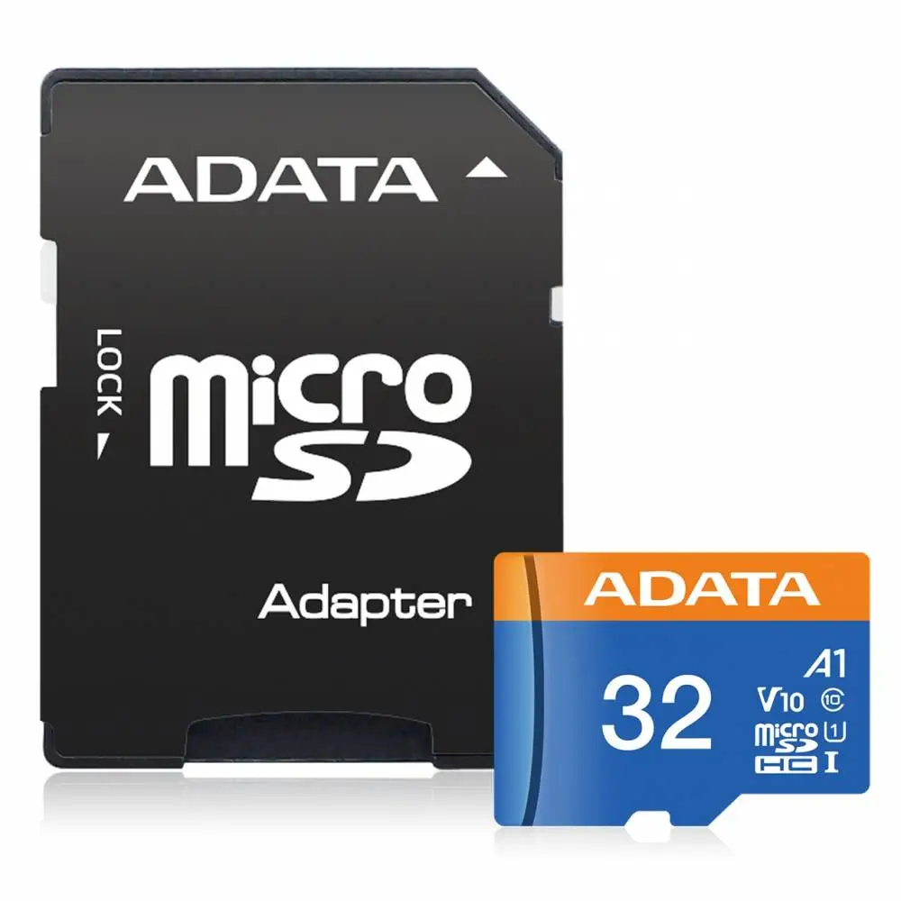 Карта памет Adata Premier microSDXC/SDHC 32GB UHS-I CL10A1 - AUSDH32GUICL10A1-RA1