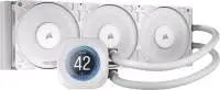 Водно охлаждане за процесор CORSAIR NAUTILUS 360 RS LCD White 360mm Radiator Liquid CPU Cooler - CW-9061034-WW