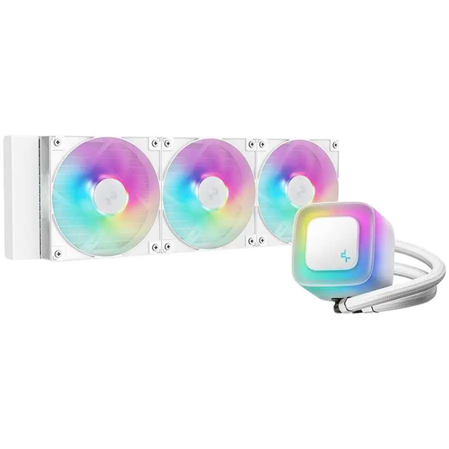 Водно охлаждане за процесор DeepCool LE360 WH V2 360mm Water Cooler