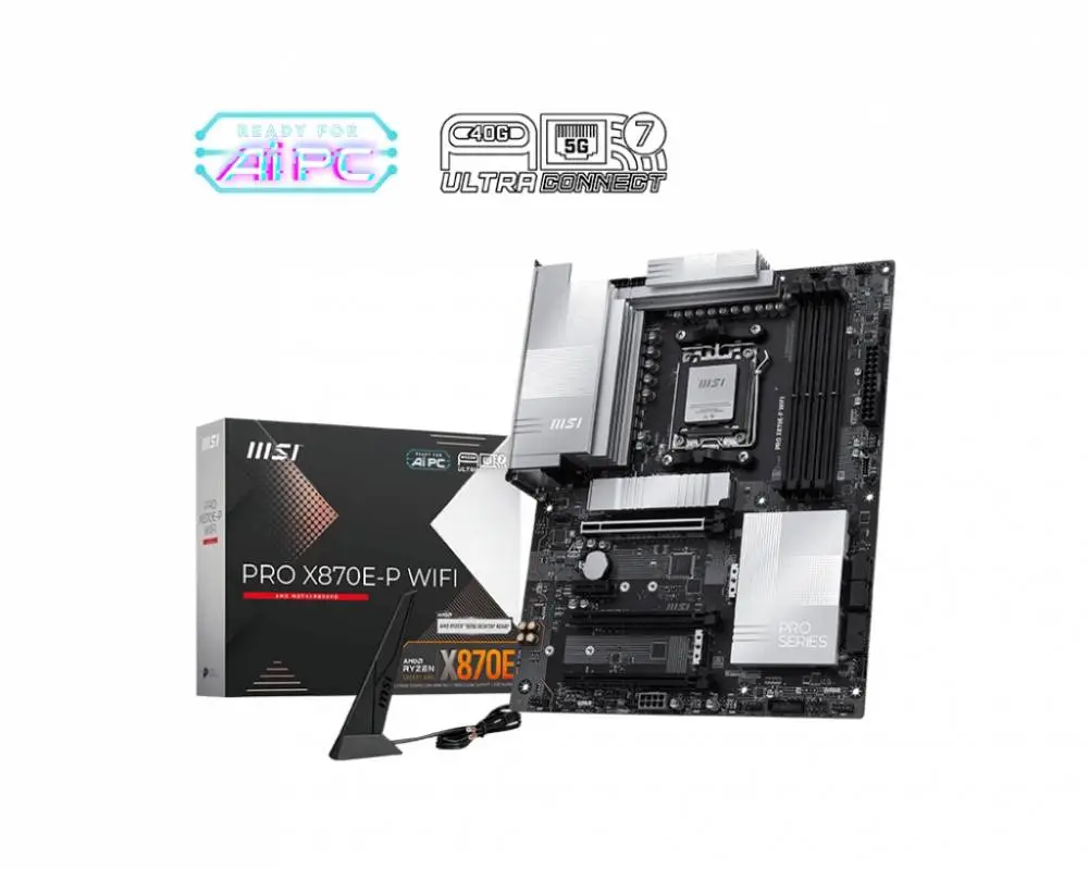 Дънна платка MSI PRO X870E-P WIFI AM5