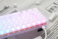 Ducky професионална геймърска механична клавиатура Professional Gaming Mechanical Keyboard One 3 Mini Aura White -  Cherry MX RGB Brown [Tactile]
