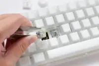 Ducky професионална геймърска механична клавиатура Professional Gaming Mechanical Keyboard One 3 Mini Aura White -  Cherry MX RGB Brown [Tactile]