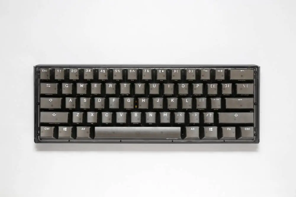 Ducky професионална геймърска механична клавиатура Professional Gaming Mechanical Keyboard One 3 Mini Aura Black - Cherry MX RGB Brown [Tactile]