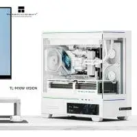 Кутия Thermalright TL-M10 White 9.16 inch LCD Display, USB-C, mATX Case