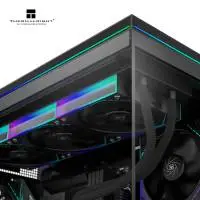 Кутия Thermalright TL-M10 Black 9.16 inch LCD Display, USB-C, mATX Case
