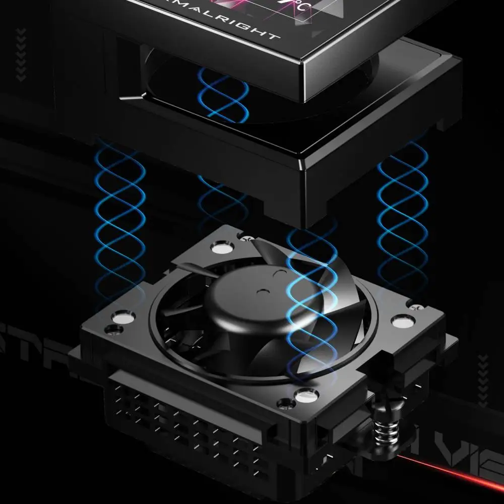 Водно охлаждане Thermalright Stream Vision 360 Black Water Cooling 3.5 inch Full Color LCD Display
