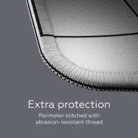 Геймърски пад Dark Project - Terra Nova White XL
