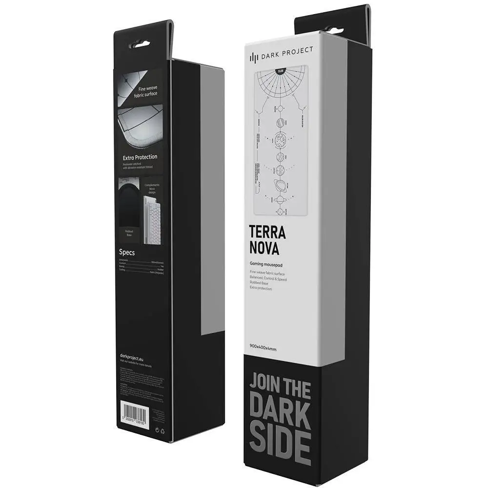 Геймърски пад Dark Project - Terra Nova White XL