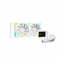 Охладител за процесор DeepCool LM240 WH Water Cooling, 2.4 inch IPS Display, Addressable RGB