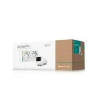 Охладител за процесор DeepCool LM240 WH Water Cooling, 2.4 inch IPS Display, Addressable RGB