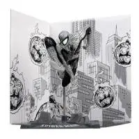 Фигурка FMarvel Spider-Man (Line Art) 1:10th Scale Collectible with Scene (Spider-Man #6) Gold Label