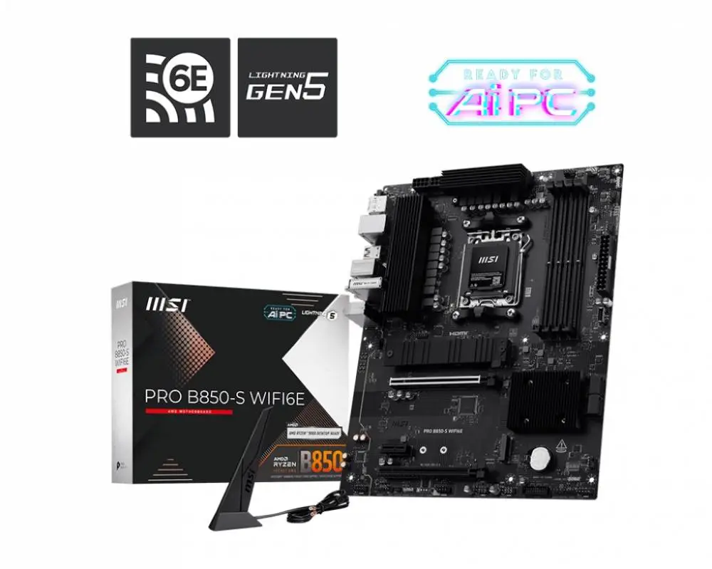 Дънна платка MSI PRO B850-S WIFI6E AM5
